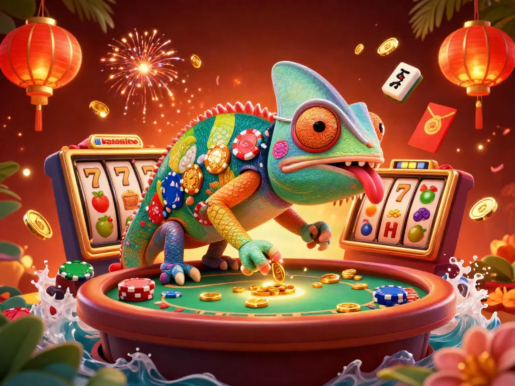 Experience thrilling gameplay at kaasino casino with vibrant 3D characters and exciting casino elements.