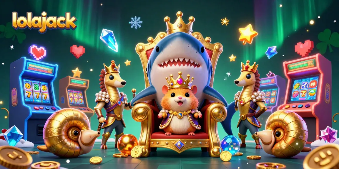 Spin to win big at lolajack Casino with vibrant slots and thrilling gaming aesthetics.